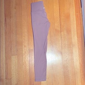 Plum Purple 7/8 length leggings